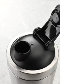 Premium 750 ml stainless steel shaker cup for protein shakes and gym workouts