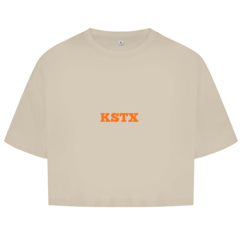 Damen Oversize Crop Top