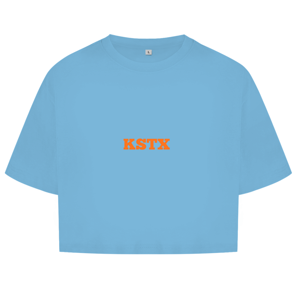 Damen Oversize Crop Top