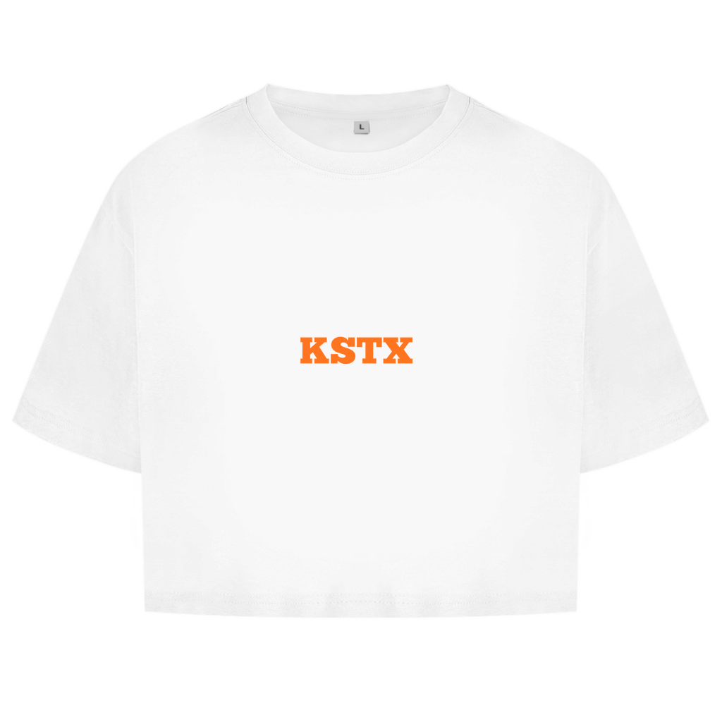 Damen Oversize Crop Top