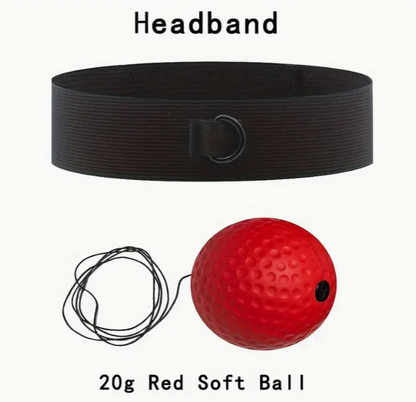 Box reflex training set for speed, reaction, and boxing practice at home or gym