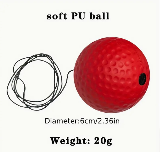 Box reflex training set for speed, reaction, and boxing practice at home or gym