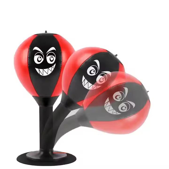 Standing punch ball for boxing, reflex training, and home workouts