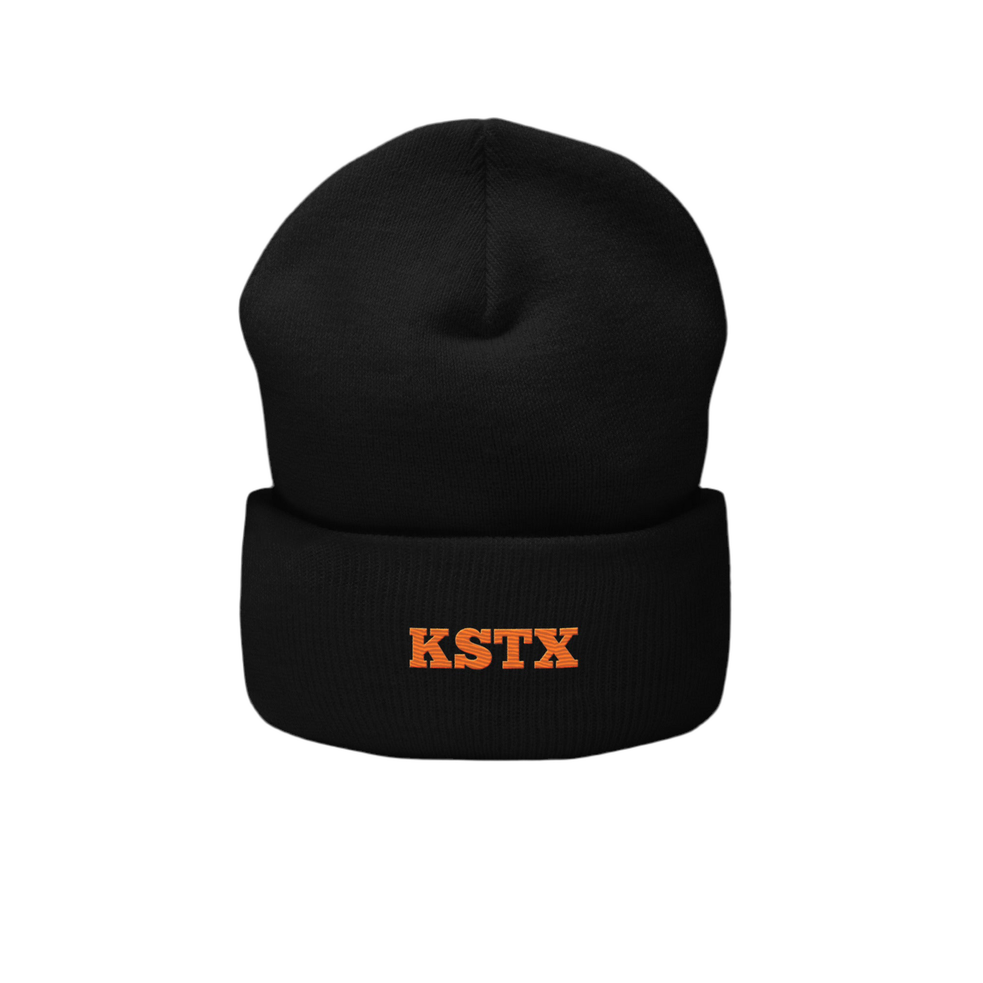 Umgeschlagene Beanie – warm, folded knit hat for casual wear and winter comfort.