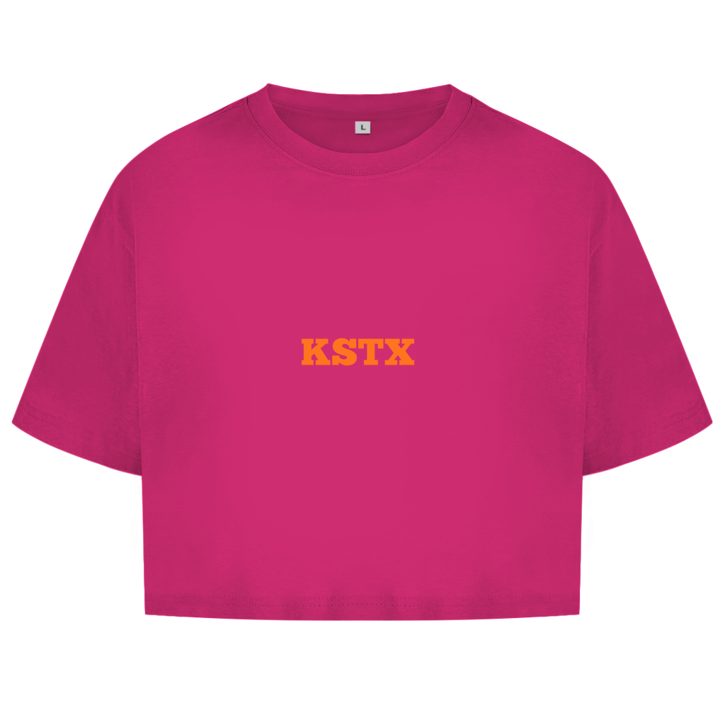 Damen Oversize Crop Top