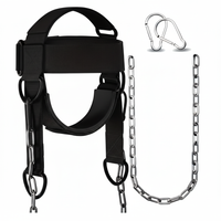 Power neck trainer for strengthening neck muscles and home workouts