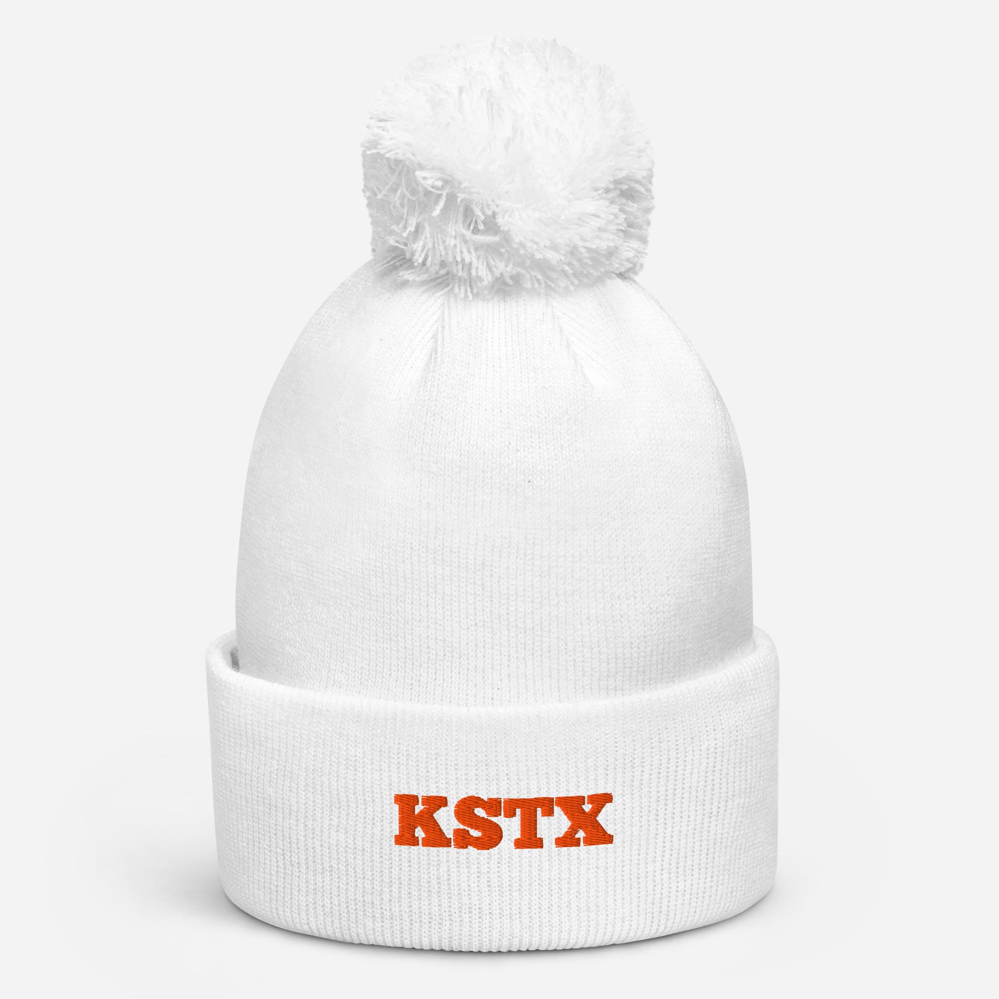 Warm knit pom pom beanie, unisex winter hat with soft comfortable fit