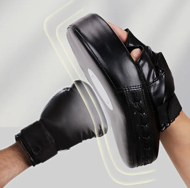 Trainings-Pratzen 2Stk – boxing and martial arts focus pads for punching and kicking training.