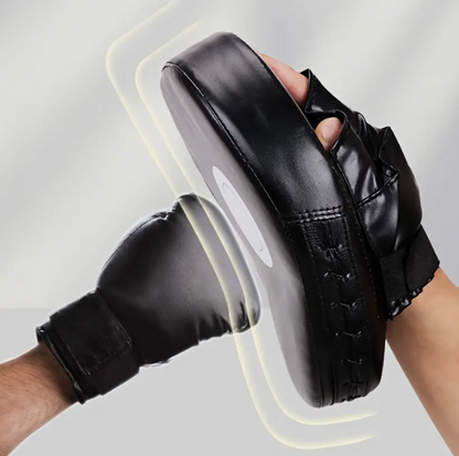 Trainings-Pratzen 2Stk – boxing and martial arts focus pads for punching and kicking training.