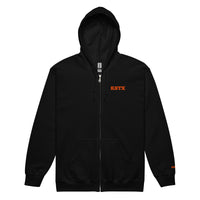 Unisex Heavy-Blend Zip Hoodie for casual wear, warmth, and comfort with full-zip design.