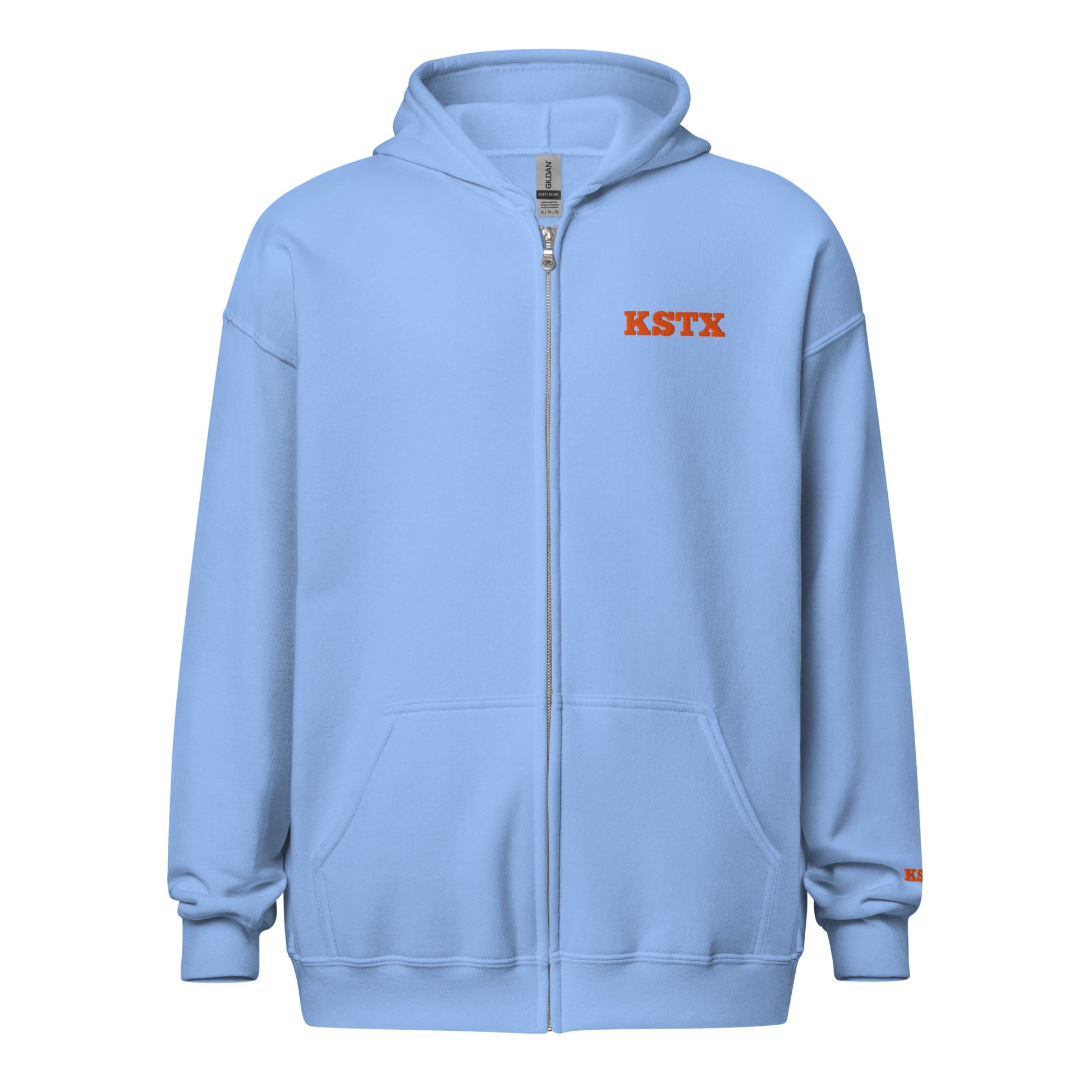 Unisex Heavy-Blend Zip Hoodie for casual wear, warmth, and comfort with full-zip design.