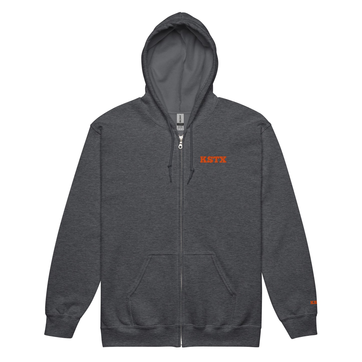 Unisex Heavy-Blend Zip Hoodie for casual wear, warmth, and comfort with full-zip design.