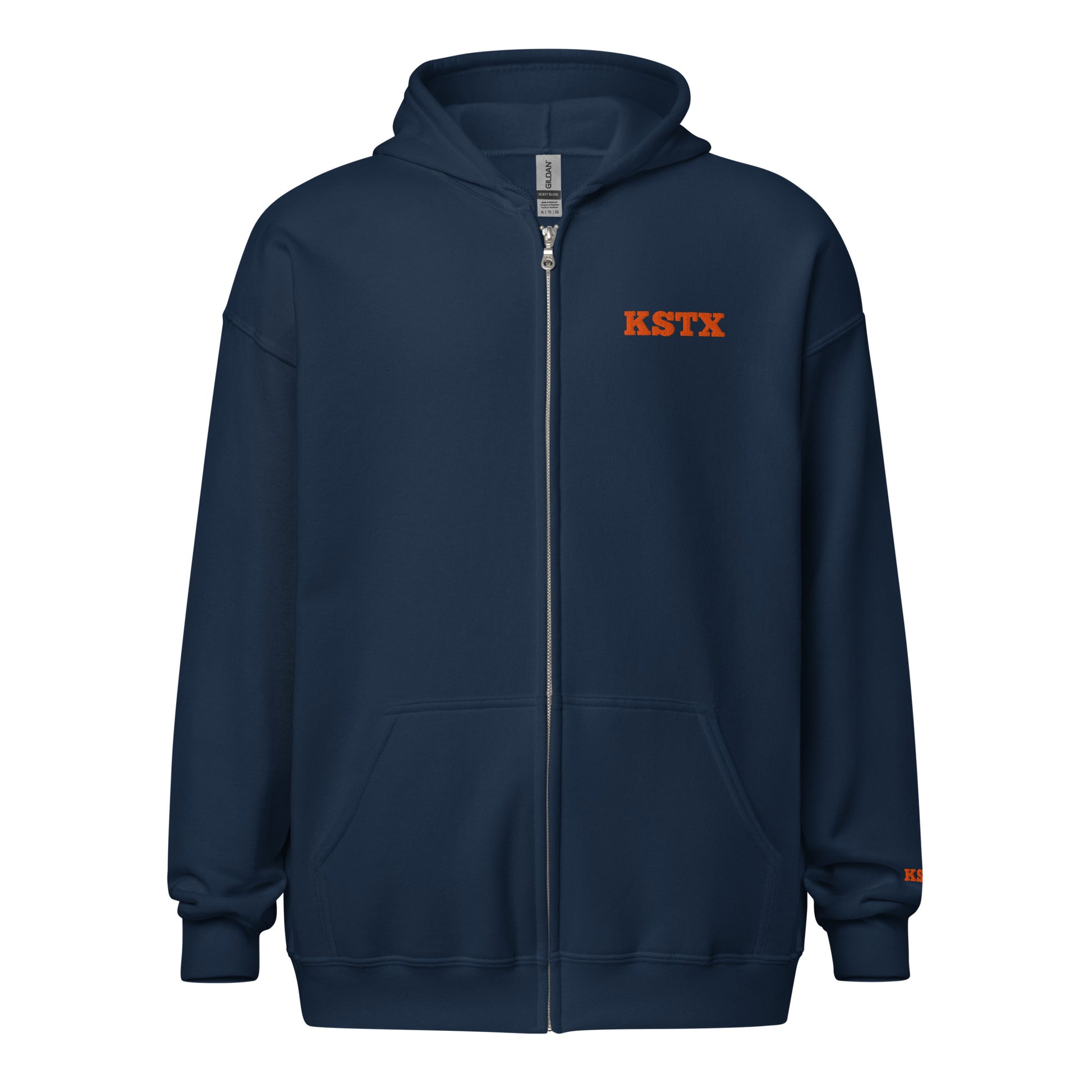 Unisex Heavy-Blend Zip Hoodie for casual wear, warmth, and comfort with full-zip design.