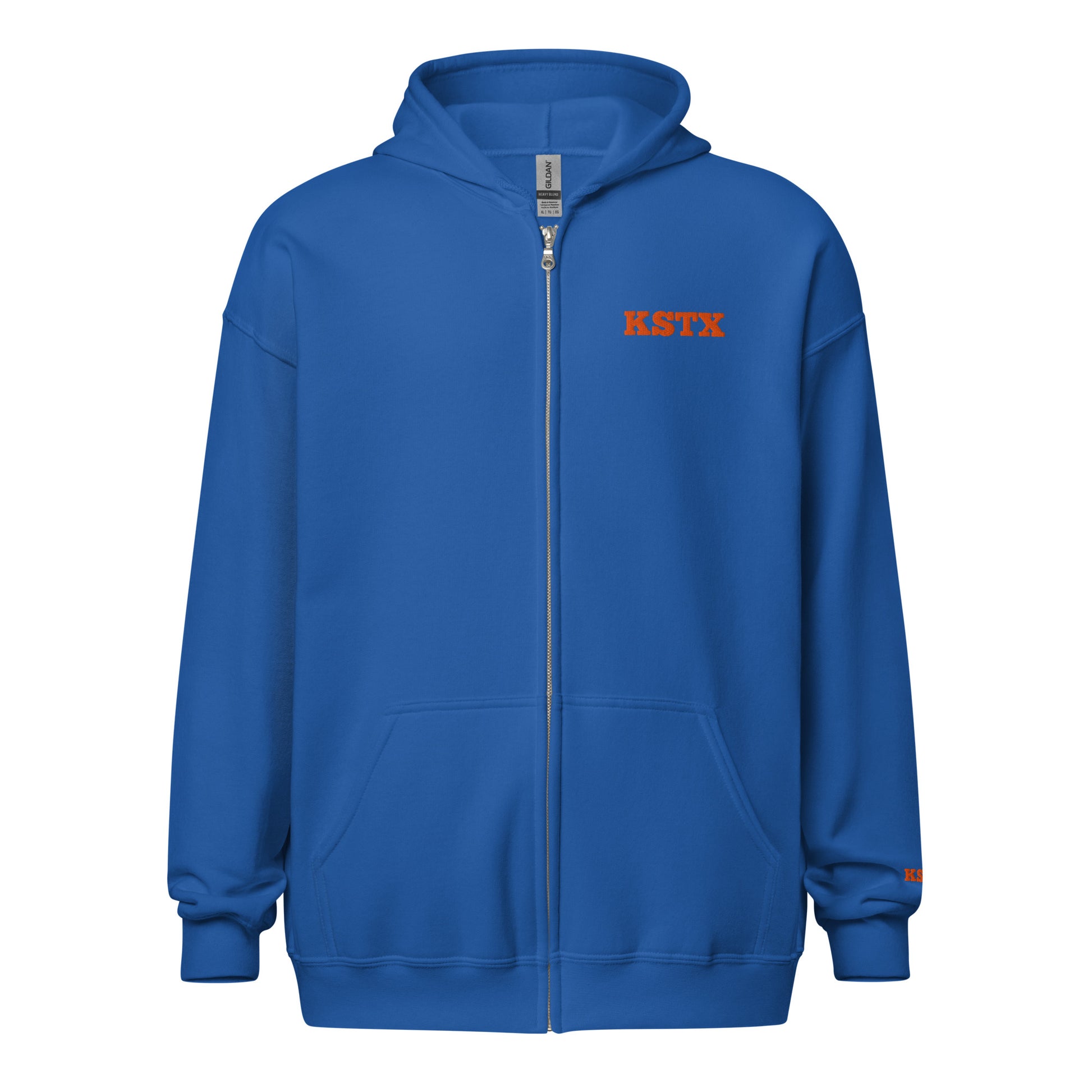Unisex Heavy-Blend Zip Hoodie for casual wear, warmth, and comfort with full-zip design.